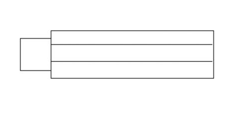 Elco Lighting EL6018 Set of Balance Bars for EL6000, Adjustable Hole Cutter Replacement Parts