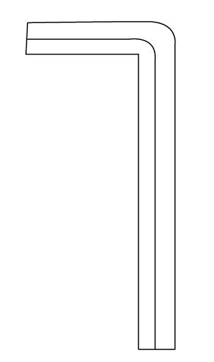 Elco Lighting EL5019 Allen Wrench, Adjustable Hole Cutter Replacement Parts