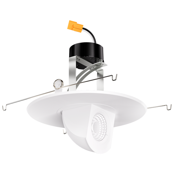 Elco Lighting EL697CT5W2 11W Dimmable LED Lamp - 950 Lumens, 2700K-5000K Adjustable Color, Triac/ELV Compatible, 120V, CRI 90+, Damp Rated, All-White Finish (Gen 2)