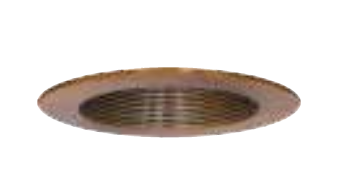 ELCO Lighting EL7331CP 6" LED Insert & Interchangeable Baffle Trims Copper Finish