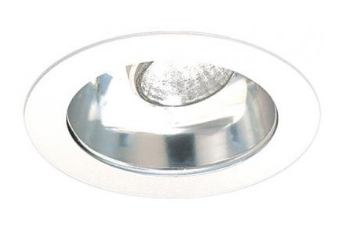 ELCO Lighting EL977C 4" Reflector With Adjustable Socket Holder Bracket - 50w Max. Par20/55w Max. Par16 - Clear/white Trim