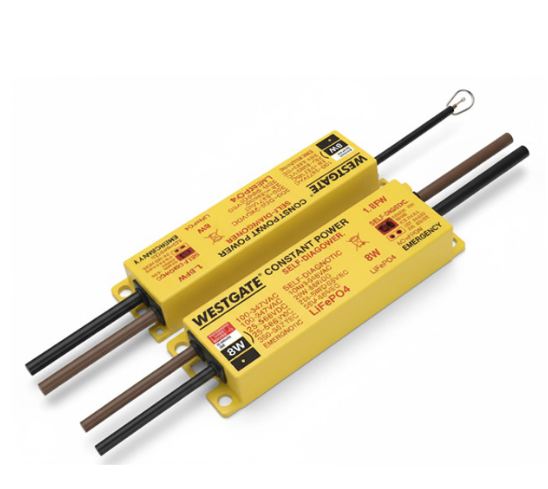 Westgate ELB-1556-CP-SD-HH-B 15W, 100-347VAC Input, 25-56VDC Output, LiFePO4 Battery, Constant Power, Self-Diagnostic