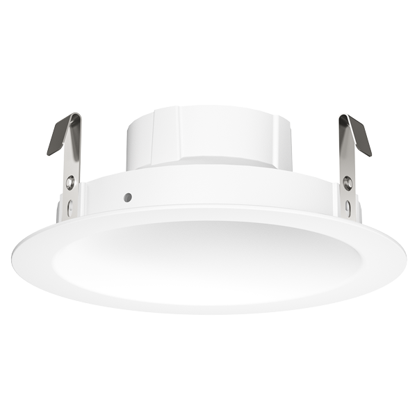 Elco Lighting ELK4163W 4″ Pex™ Micro Flange Reflector – Twist-On Wet Rated Design, Diecast All-White, Koto™ LED Module Compatible