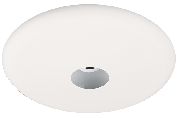 Elco Lighting EKCL6427W 6" Pex™ Round Adjustable Pinhole with Reflector - White Finish