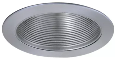 ELCO Lighting ELM530KN 5" Metal Stepped Baffle with Socket Bracket Trim Nickel Finish