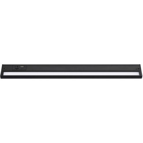 AFX Lighting ELNU22BK 22-in 12W Elena Undercabinet Light, 805 lm, 120V, CCT Select, Black Finish