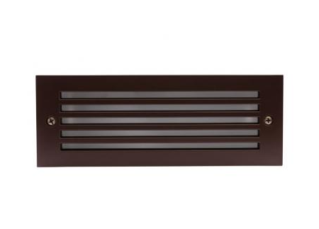 ELCO Lighting ELST37BZ 40W Incandescent Brick Light with Grill Faceplate All Bronze Finish