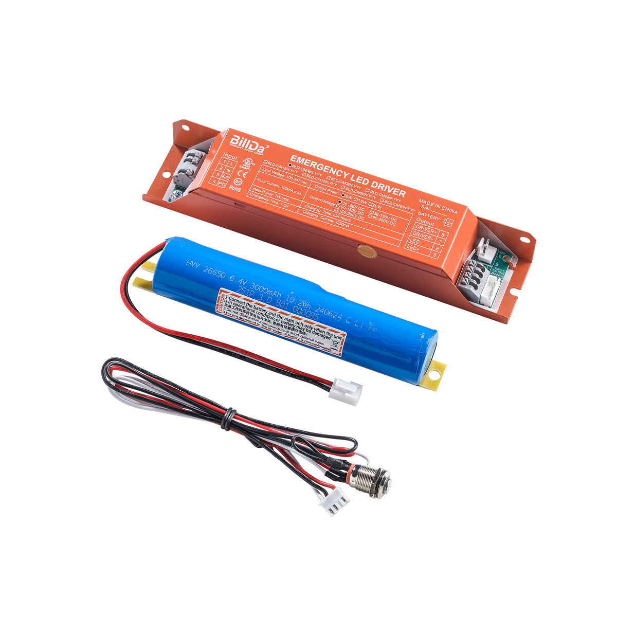 Trans Globe Lighting EM8W 8 watt emergency battery