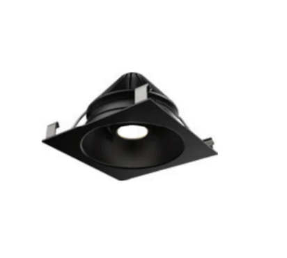 Visual Comfort Architectural EMT935A60B EMT LED Multiples Trimmed Light Modules, Color Temperature: 3500K, Function: Adjustable 60º Optic, Finish: Black
