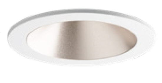 Visual Comfort Architectural ENCL2RRF-L08930WN-C-W Entra CL 2IN Round Flanged Trim / Remodel Housing, CCT 3000K, White Finish / Champagne Color Reflector