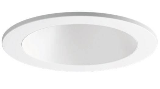 Visual Comfort Architectural ENCL2RRF-L12927DN-W-W Entra CL 2IN Fixed Round Flanged Trim / Remodel Housing, CCT 2700K, White Finish W/ White Reflector