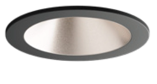 Visual Comfort Architectural ENCL2RRF-L12935WN-C-B Entra CL 2IN Round Flanged Trim / Remodel Housing, CCT 3500K, Black Finish / Champagne Reflector