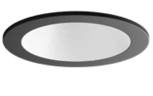 Visual Comfort Architectural ENCL2RRF-L12930AN-B-W Entra CL 2IN Adjutstable Round Flanged Trim / Remodel Housing, CCT 3000K, White Finish W/ Black Reflector