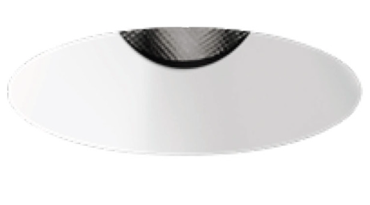 Visual Comfort Architectural ENCL2RRL-L08935AN-C Entra CL 2IN Adjustable Round Flanged Trim / Remodel Housing, CCT 3500K, Champagne Finish