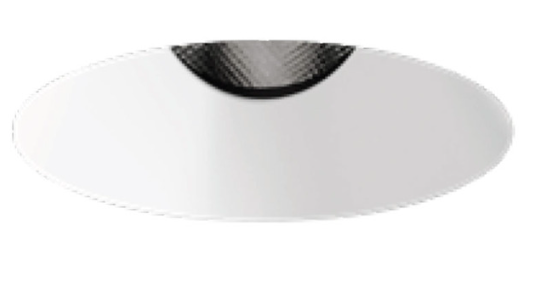 Visual Comfort Architectural ENCL2RRL-L12927AN-S Adjustable Entra CL 2IN Fixed Round Flanged Trim / Remodel Housing, CCT 2700K, Satin Silver Reflector