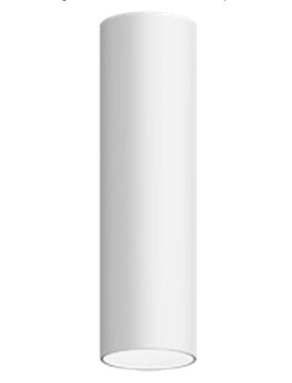 Visual Comfort Architectural ENCY2RF-L129302D-UNV-AW 2" 12W Fixed LED Cylinder, Flush Mount, Reflector Finish/Cylinder Finish:Brushed Aluminum/White, Color Temperature: 3000K, Beam Spread: 20°
