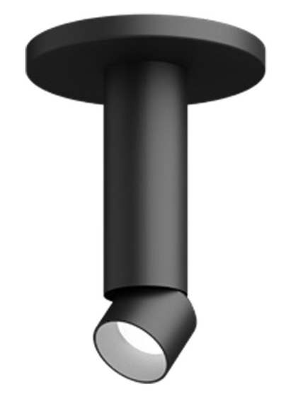 Visual Comfort Architectural ENCY2RS-L129273A-UNV-AB 2" 12W Adjustable LED Cylinder, Surface Mount, Reflector Finish/Cylinder Finish: Brushed Aluminum/Black, Color Temperature: 2700K, Beam Spread: 30°