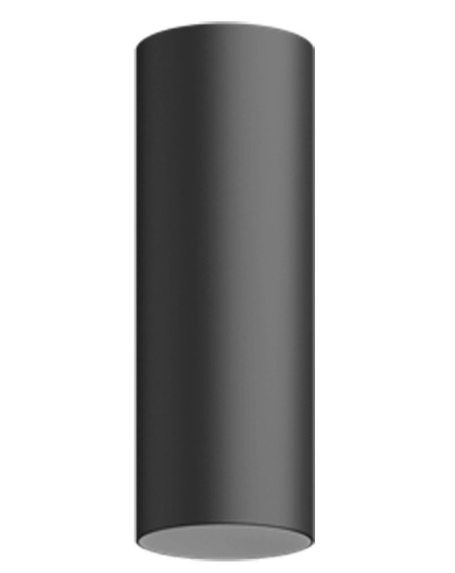 Visual Comfort Architectural ENCY3RF-L159272D-UNV-BB 3" 15W Fixed LED Cylinder, Flush Mount, Reflector Finish/Cylinder Finish: Black/Black, Color Temperature: 2700K, Beam Spread: 25°