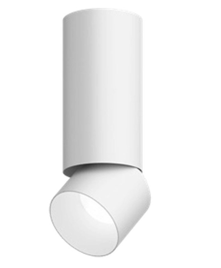 Visual Comfort Architectural ENCY3RF-L279271A-UNV-AW 3" 27W Adjustable LED Cylinder, Flush Mount, Reflector Finish/Cylinder Finish:Brushed Aluminum/White, Color Temperature: 2700K, Beam Spread: 18°