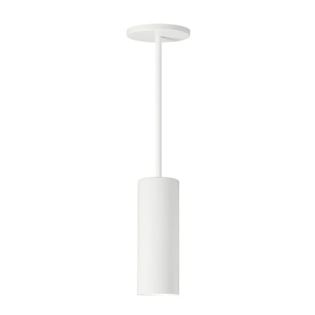 Visual Comfort Architectural ENCY3RP-L199WDWW-UNV-BW ENTRA 3" 19W Wall Wash LED Cylinder – Warm Dim 3000-1800K – 90 CRI – Pendant Mount – Black/White