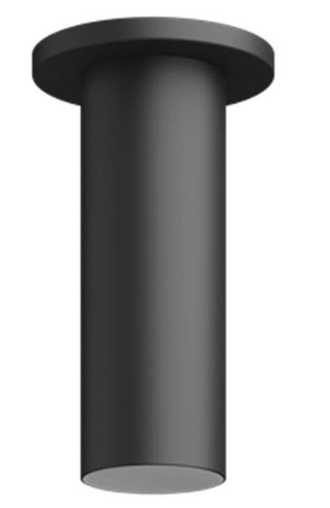 Visual Comfort Architectural ENCY3RS-L129304D-UNV-AB Entra 3 Inch LED Fixed Cylinder Ceiling Light, CCT 3000K, Black Finish / Brushed Aluminum Color