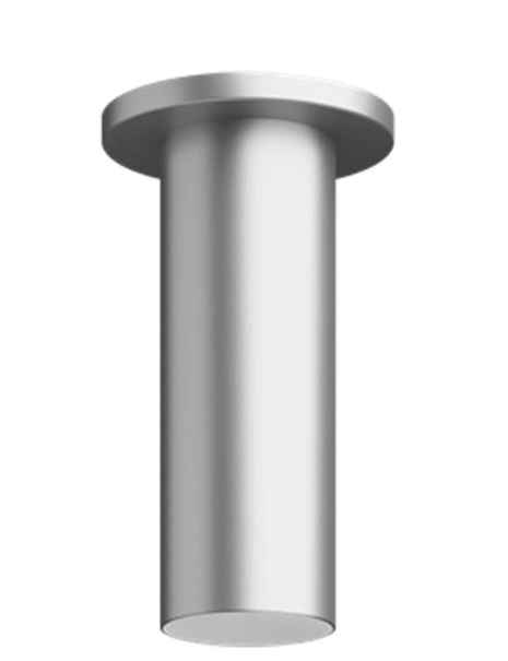 Visual Comfort Architectural ENCY3RS-L12930WW-UNV-AA 3" 12W Wall Wash LED Cylinder, Surface Mount, Reflector Finish/Cylinder Finish: Brushed Aluminum/Brushed Aluminum, Color Temperature: 3000K