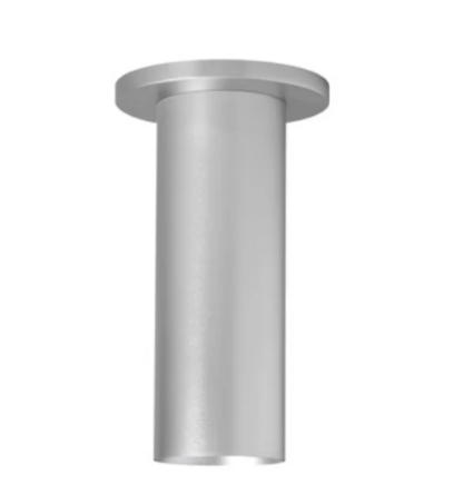 Visual Comfort Architectural ENCY3RS-L159WDWW-UNV-WA 3" 15W Wall Wash LED Cylinder, Warm Dim, Surface Mount, Reflector Finish/Cylinder Finish: White/Brushed Aluminum, Color Temperature: Warm Dim 3000-1800K