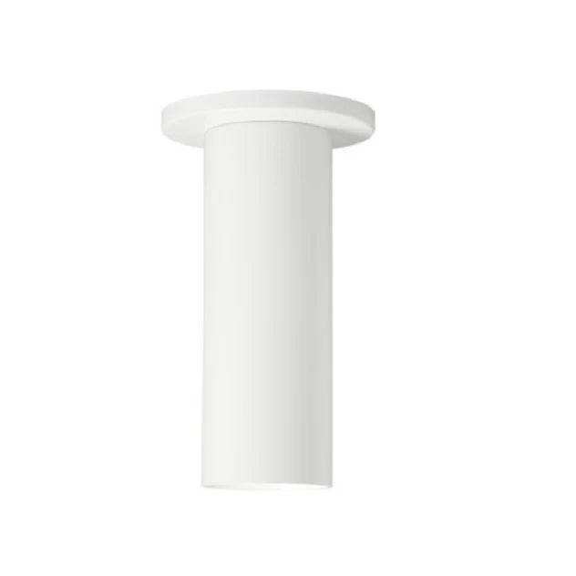 Visual Comfort Architectural ENCY3RS-L199WDWW-UNV-AW ENTRA 3" 19W Wall Wash LED Cylinder – Warm Dim 3000-1800K – 90 CRI – Surface Mount – Brushed Aluminum/White