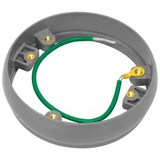Enerlites ENLC001LR Non-Metallic PVC 4.6″ Round Leveling Ring Adapter for PVC Floor Box