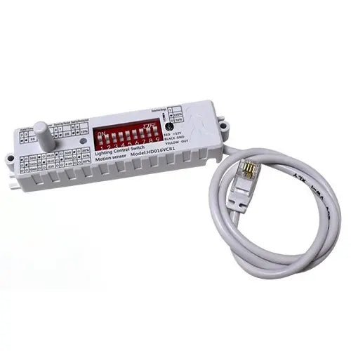 EnvisionLED HD016VCR-8 H-Line Sensor for 120/277V Lights, White Finish