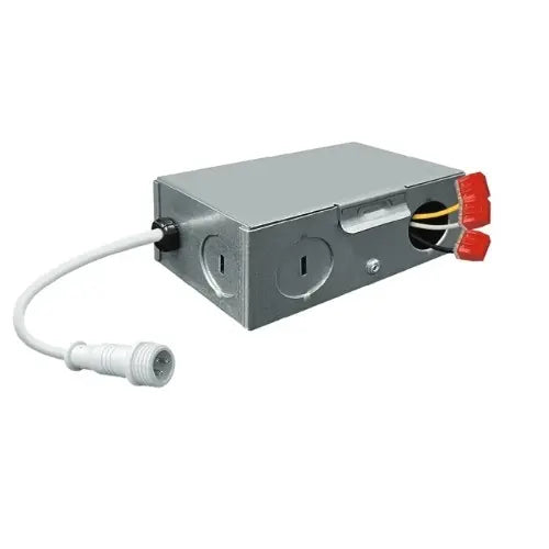 EnvisionLED JBX-WP-4P Waterproof Junction Box Coupling, 4 Wire, 450V, Black Finish