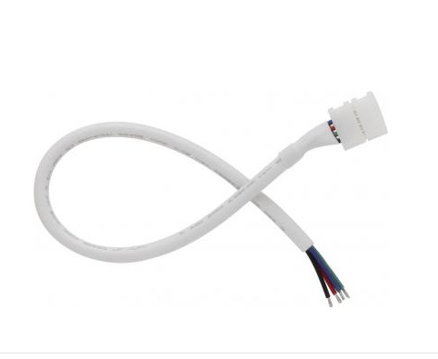 Elco Lighting EPS26 10" wire lead fit Hardwire Connector EPS Series White Finish