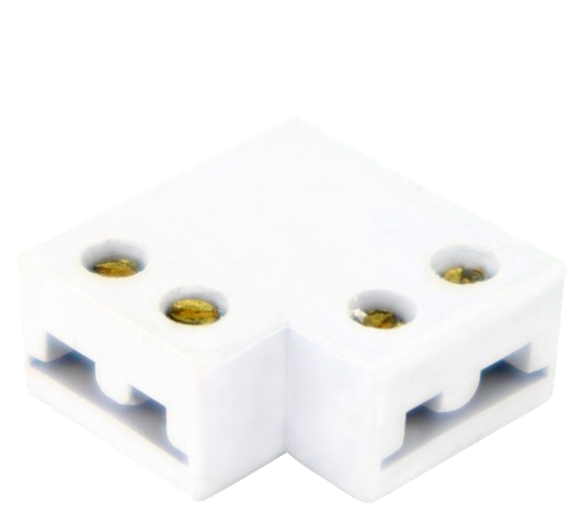 Elco Lighting EPSD27L Indoor Tape Light Accessories L Shape Block Connector for 10MM Tape