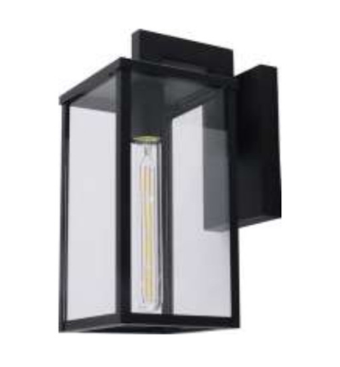 Westgate ERSH-1325-BK 13.25 Inch LED Outdoor Wall Sconce Light, Watt 6W, Lumens 520LM , CCT 3000K Black Finish