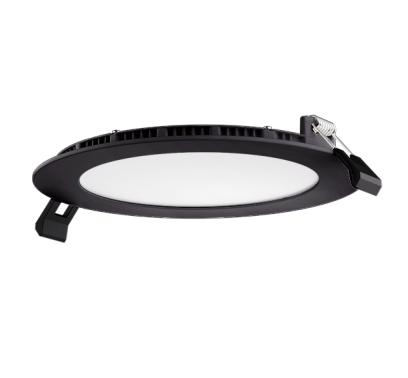 ELCO Lighting ERT612CT5B 6 Inch Ultra Slim LED Panel 12W 984lm CT5 2700K-5000K Black