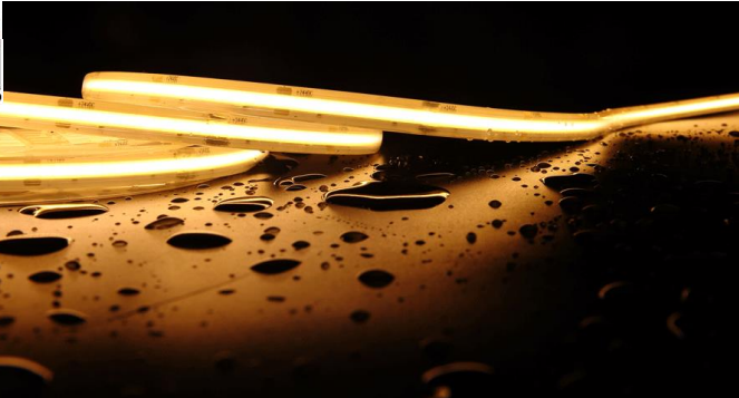 Lotus LED Light ES-FSCOBWW-24-IP67-27K-16FT Sauna COB LED Strip Light 24V, 2700K, 16FT