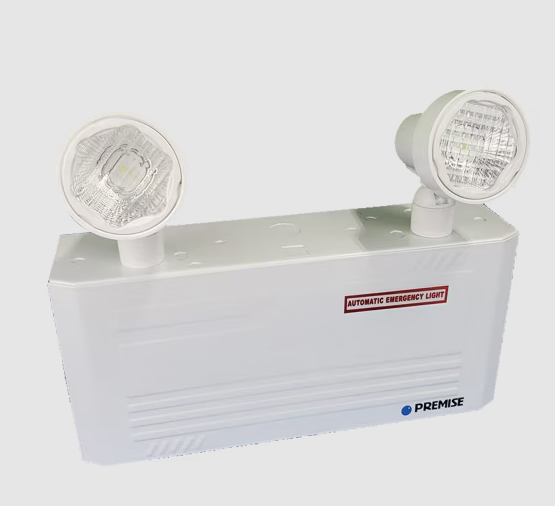 Eiko ES2-BU2SC30B-3 Curved Steel Battery Unit, Wattage 30W, 2-Heads, Remote Capable, Voltage 120-347V, 6VDC