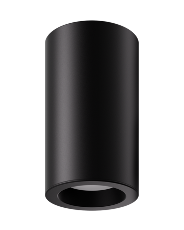 Elco Lighting ESF427L3CT5BB 4″ Ply Sylo™ Surface Mount, Wattage 12.5/16/18W, Color Temperature 2700K-5000K, Lumens 1000/1250/1500 lm, Voltage 120V, Dimming Triac/ELV, All Black