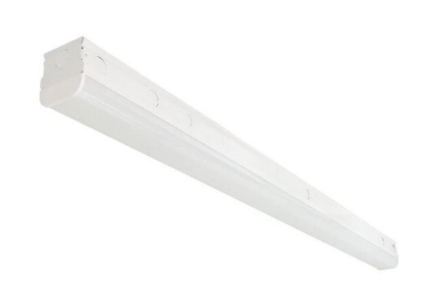 ESL Vision ESL-CSS-801-4-3445W-3050K-EM5-5DHOC 4 Foot Strip Light, Wattage 34/38/45W, Color Temperature 3000K/4000/5000K, Up to 5850 lm, Voltage 120-277VAC Input, 0-10V Dimming, Emergency Back Up Unit 5W, Daylight Harvesting & Occupancy Sensor
