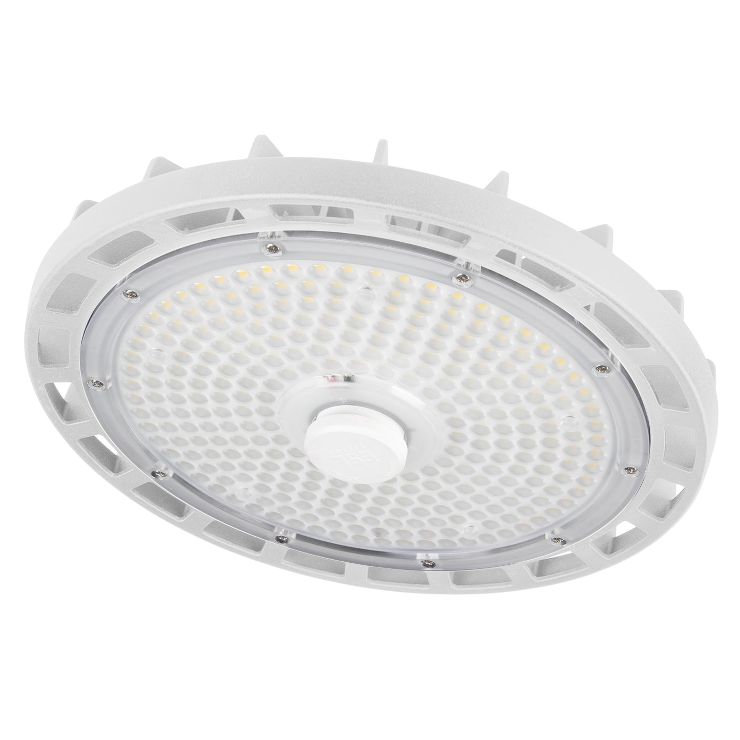 ESL Vision ESL-ERHB-90W-150-WH-90D Economy Round High Bay, 90W, Color Temp. 5000K, 14,400 Lumens, 1–10V Dimmable - White