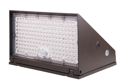 ESL Vision ESL-FCWP-80120W-33050-BZ Selectable Full Cutoff Wall Pack, Selectable Wattage 80W–100W–120W, MCTP 3000K–4000K–5000K