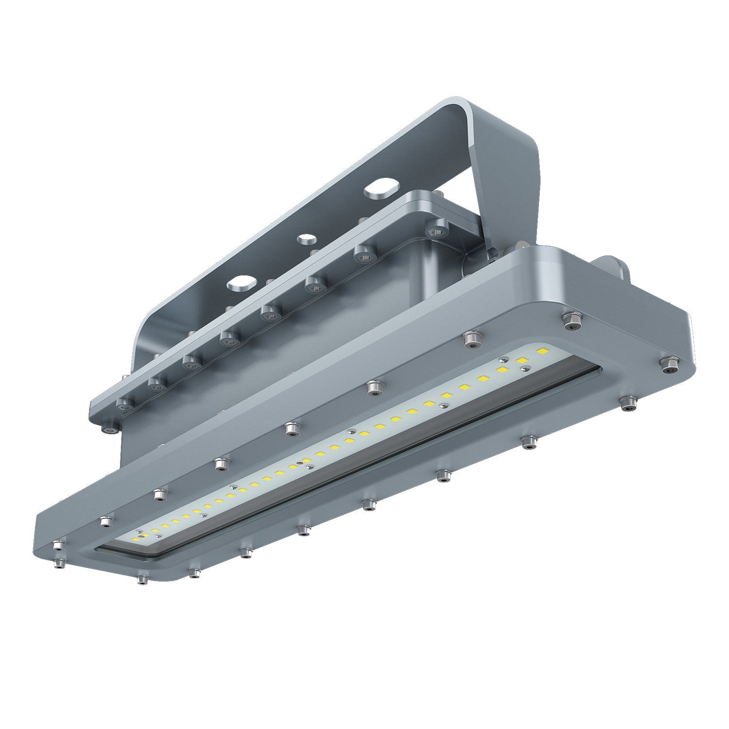ESL Vision ESL-HZLHB-S40W-150-HV-120D Hazard Series Linear High Bay Small Class 1 Div 1, 40W, 5,600 Lumens, 5000K, 200–480 VAC, Beam Angle 120°