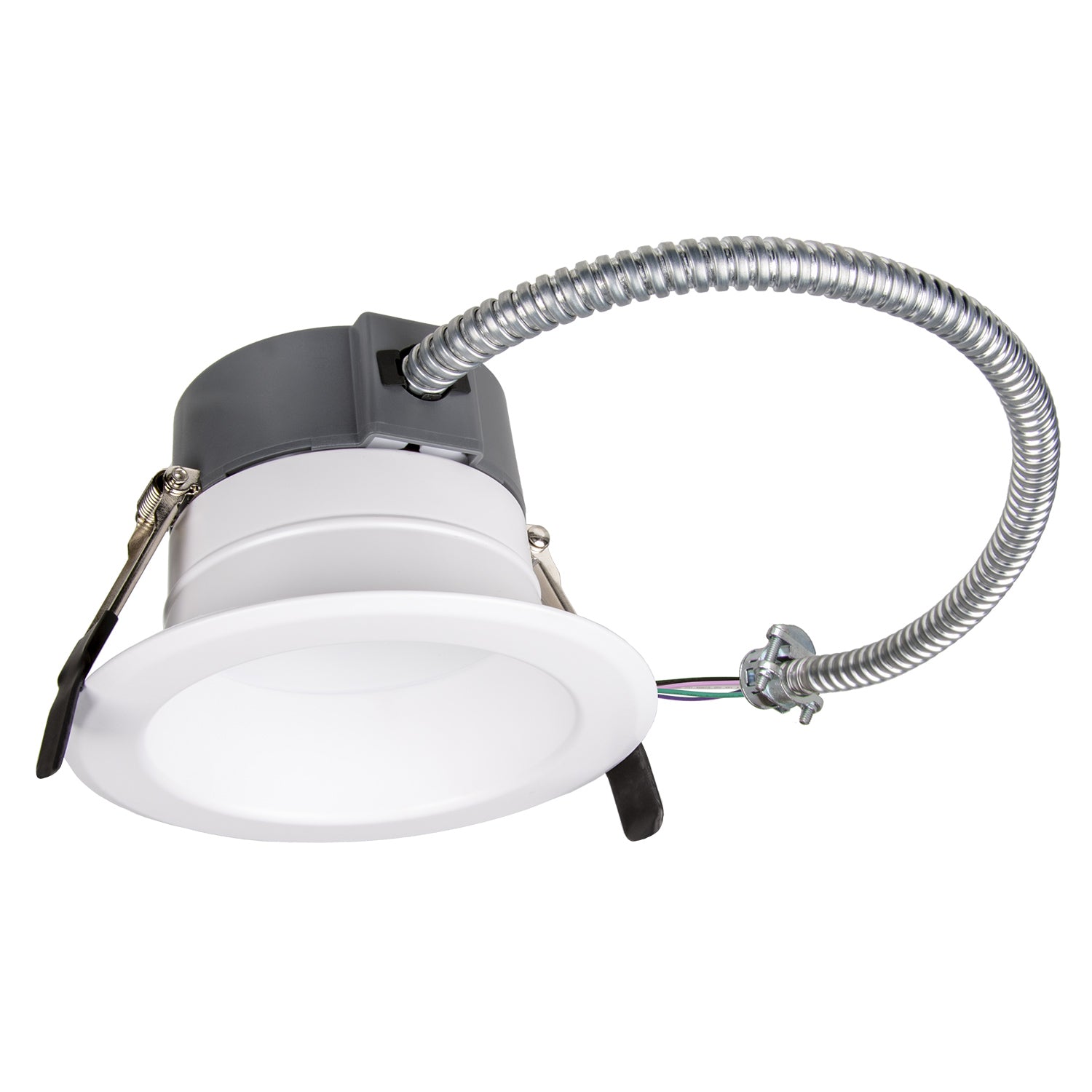 ESL Vision ESL-OPT-6-0919W-23050K 6 Inch Round Adjustable Commercial Can, Wattage 9-12-19W, Lumens 900/1200/2000 lm, Color Temperature 3000-3500-4000-5000K, Dimming 1-10V