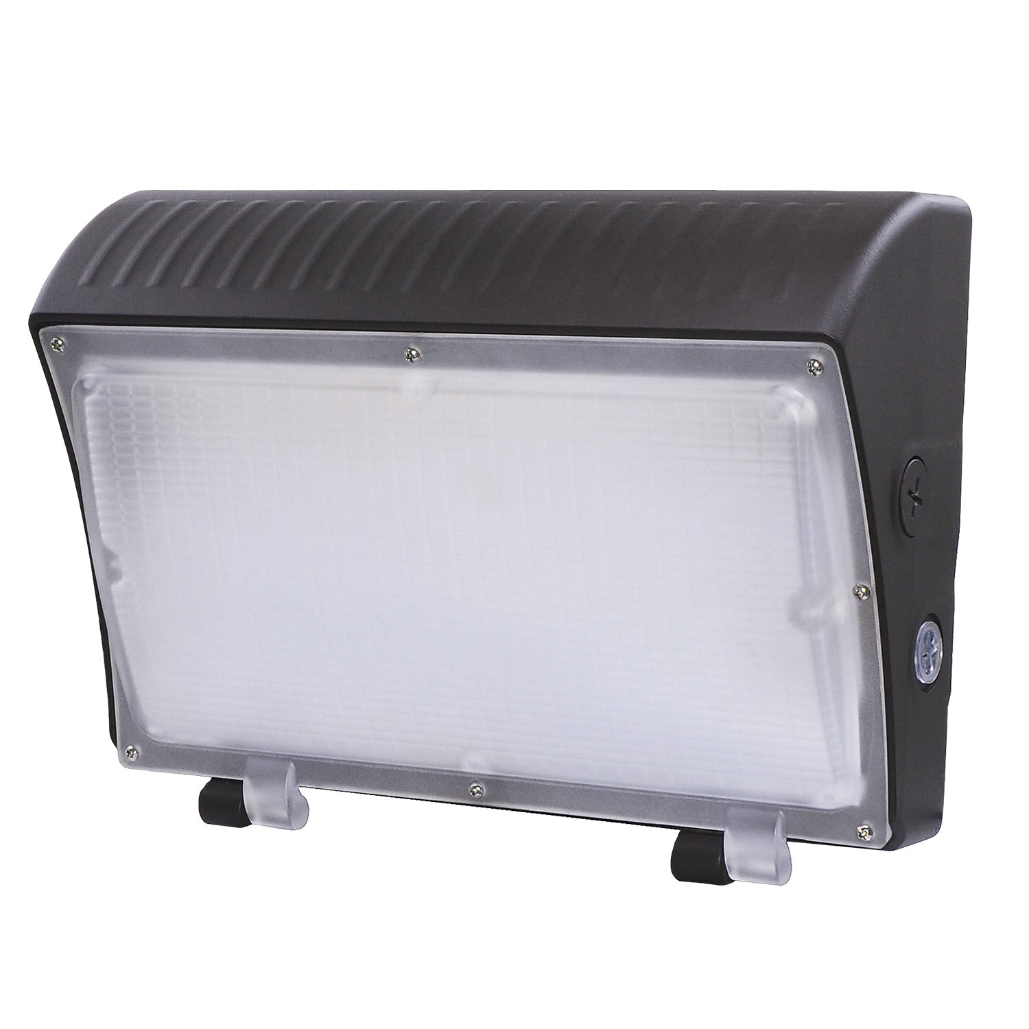 ESL Vision ESL-WP-4070W-63050-BZ-EM9-11OCC LED Wall Pack, Voltage 120-277VAC, 10 kV Surge Protector, with on/off Photocell Integrated, Emergency Backup Battery Unit, Occupancy/Daylight Harvesting Sensor, Bronze Finish