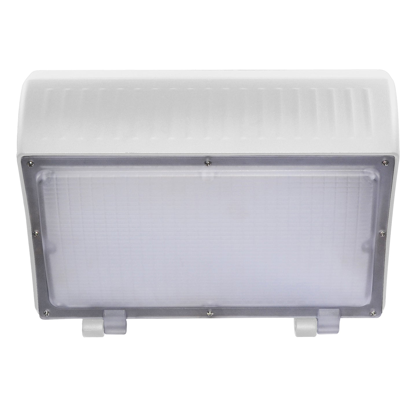 ESL Vision ESL-WP-4070W-63050-WH Wall Pack Series, Selectable Wattage (40W, 55W, 70W), Selectable Kelvin (3000K, 4000K, 5000K), Up to 9,491 Lumens, Built-In Photocell, 120–277VAC, White Finish