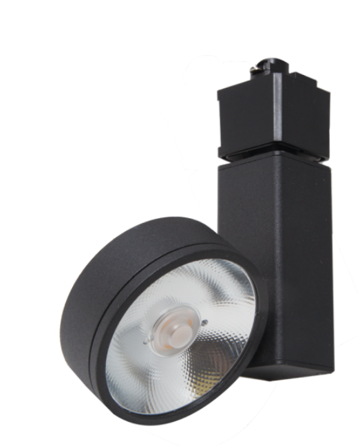Elco Lighting ET615CT5DB-J 17W LED Trilene™ Track Fixture, CCT5 2700K -5000K, All Black W/ Juno Tip