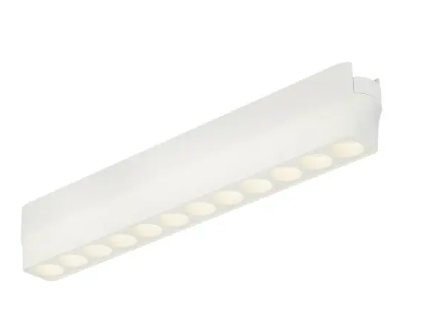 ET2 Contemporary Lighting ETL24216-BK 9" Continuum Track Light Optic, Color Temperature 3000K, Voltage 120-277V, White Finish