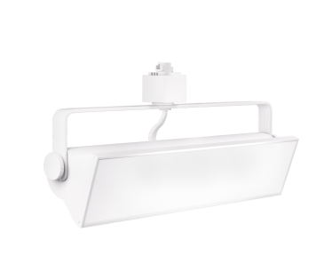 Elco Lighting ETW43CT5W-J Juno Style LED Pipe™ Wall Wash Track Fixture with CCT Switch, Wattage 40W, Color Temperature 2700K-5000K, Lumens 2500 lm, Voltage 120V, All White