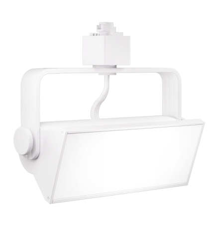 Elco Lighting ETW46CT3B LED Pipe™ Wall Wash Track Fixture with 3-CCT Switch, Multi Color Temperature, Lumens 1000 lm, All Black