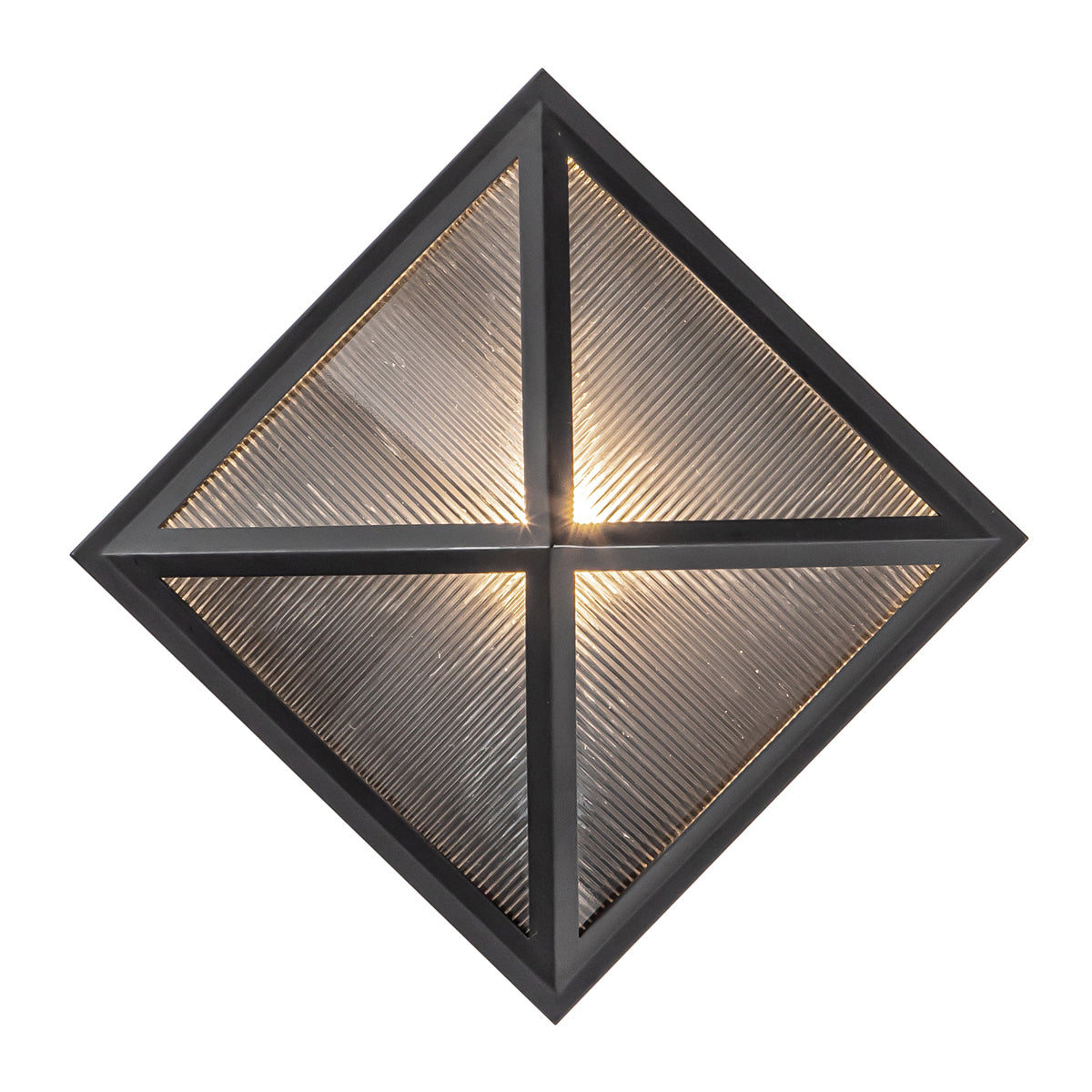 Alora Lighting EW332511BKCR Cairo 1 Light 11 inch Black Outdoor Wall Light